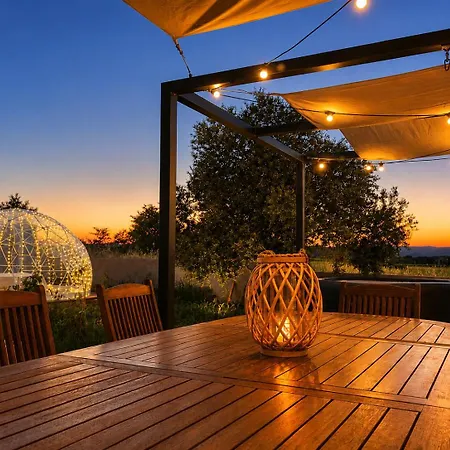 Сasa de vacaciones Le Belvédère Secret- Vue, Jacuzzi, Nuit étoilée Vendemian